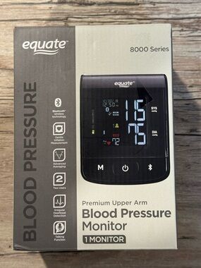 Equate 8000 Series Premium Upper Arm Blood Pressure Monitor